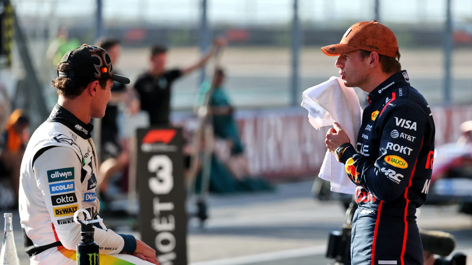 McLaren has removed Lando Norris' repercussions amid Max Verstappen's threat