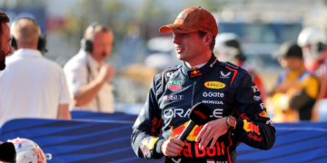 Max Verstappen is chasing a fifth consecutive title