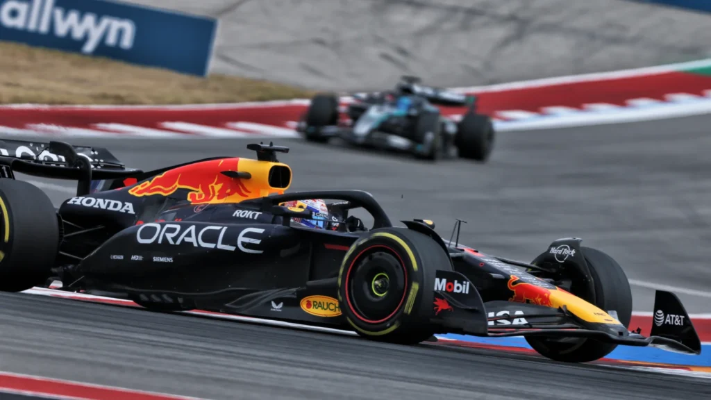 Max Verstappen is spying an improvement from Red Bull in Austin