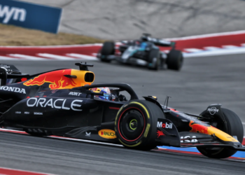 Max Verstappen is spying an improvement from Red Bull in Austin