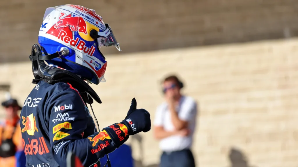 Max Verstappen took pole position for the F1 US GP Sprint Race