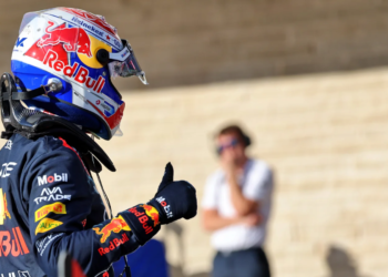 Max Verstappen took pole position for the F1 US GP Sprint Race