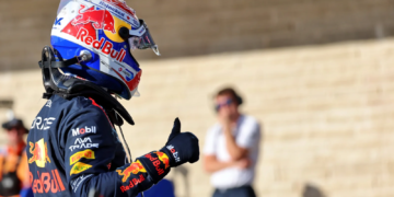 Max Verstappen took pole position for the F1 US GP Sprint Race