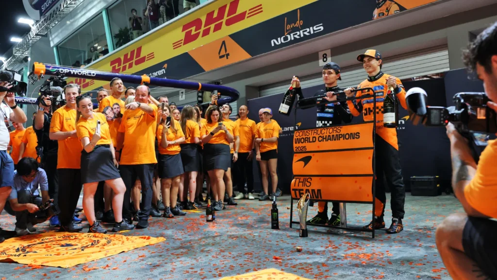 McLaren has secured the Constructors' title
