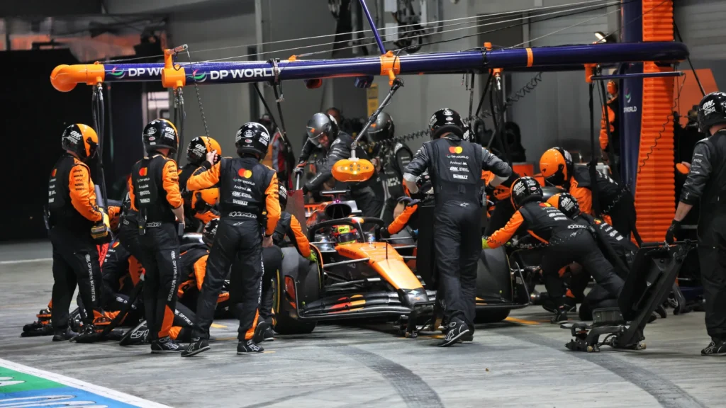 McLaren has had recurring issues with pitstops during 2025