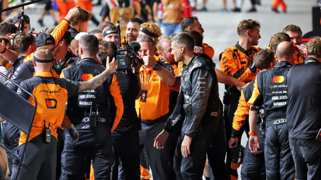 McLaren took the F1 Constructors' Championship at the Singapore GP