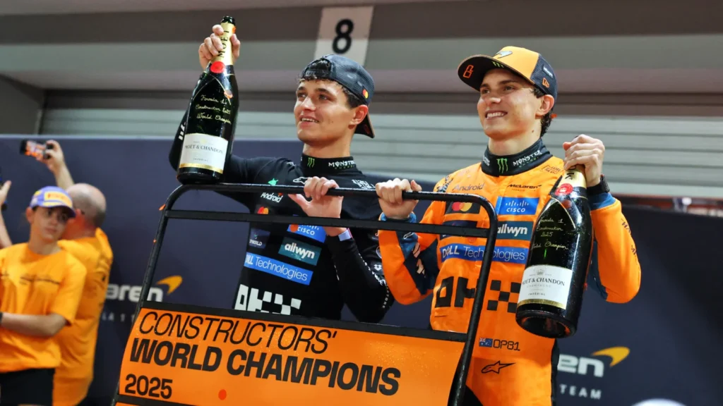 It was all smiles for the camera after the Singapore GP but McLaren will face another contentious situation between its two drivers