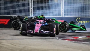 Nico Hulkenberg claimed Franco Colapinto braked too early in Singapore