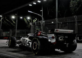 Oliver Bearman scored points in Singapore