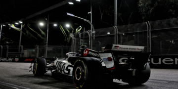 Oliver Bearman scored points in Singapore