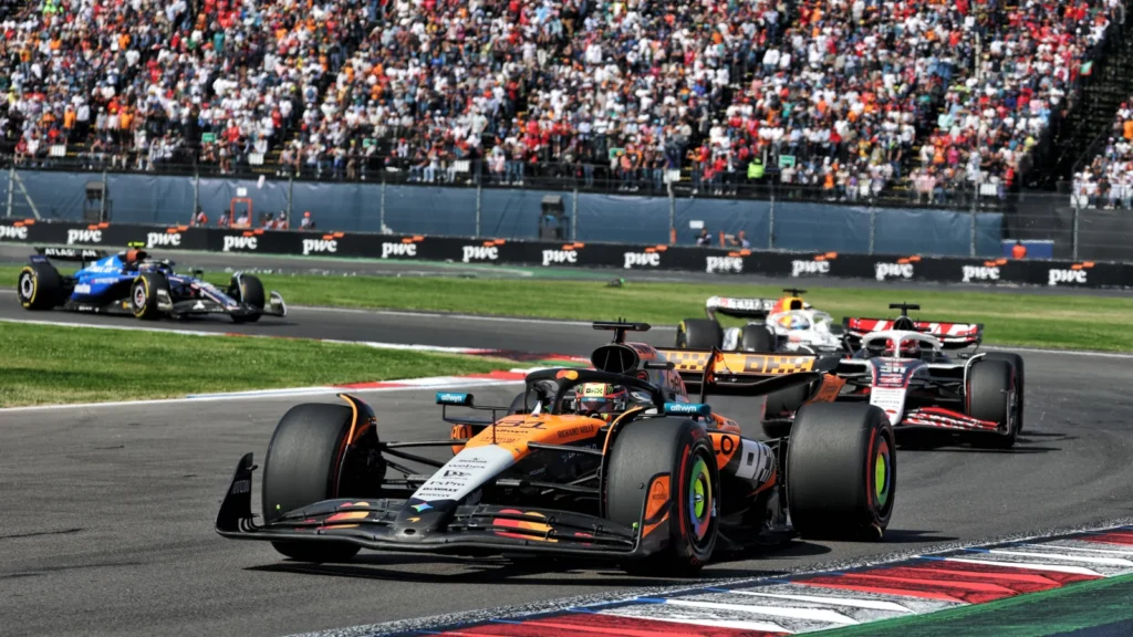 Oscar Piastri has found his McLaren in parts of the field he is not used to be in lately