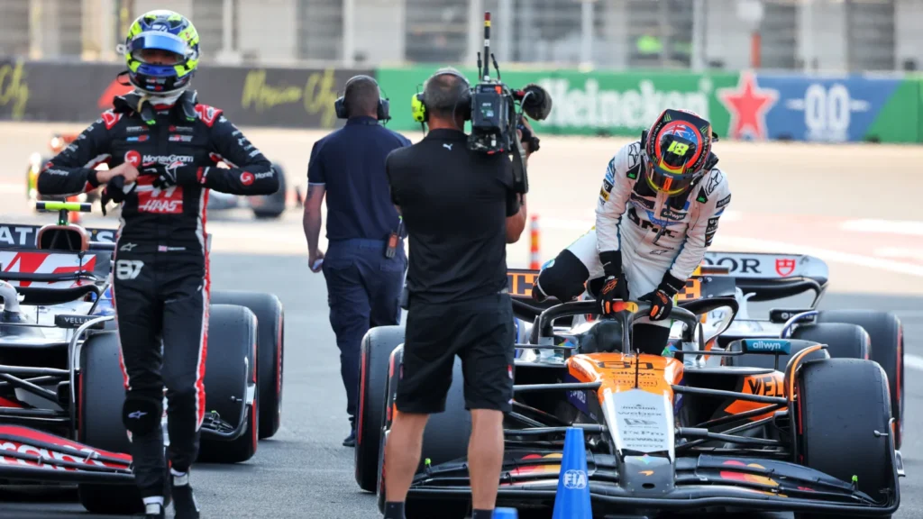 Oscar Piastri clambered out of his McLaren knowing he had managed only seventh on the grid for the Mexico GP