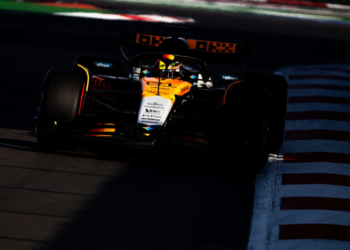 Oscar Piastri struggled in qualifying for the Mexico GP, with team-mate Lando Norris taking pole position