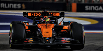 Oscar Piastri went quickest in FP2 for the F1 Singapore GP