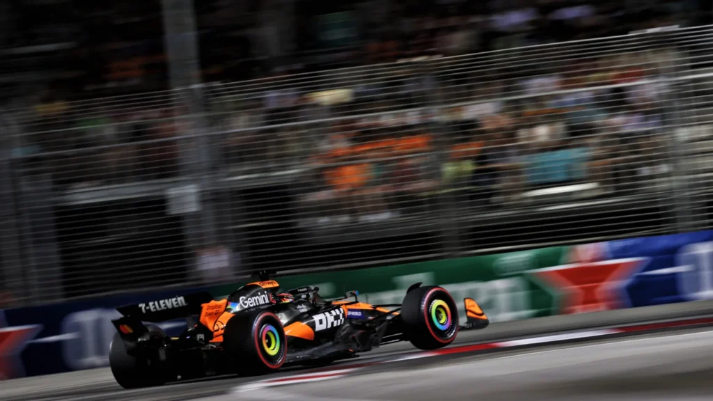 Oscar Piastri could only muster third in Singapore GP qualifying