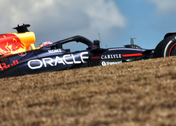 Red Bull has dominated proceedings in Austin with Max Verstappen