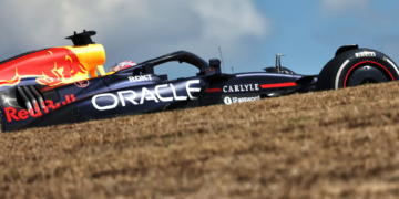 Red Bull has dominated proceedings in Austin with Max Verstappen