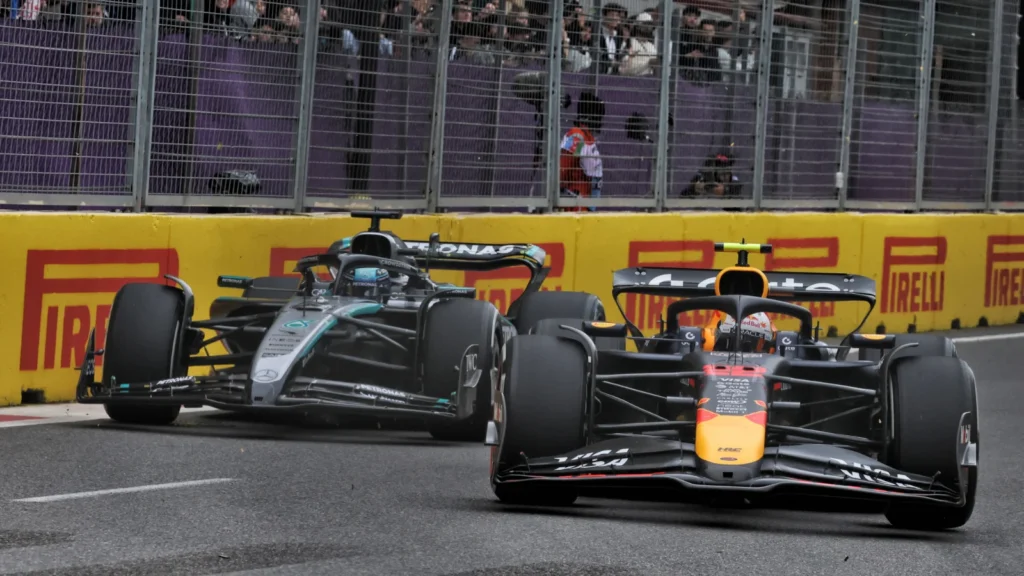 Red Bull and Mercedes have been tweaking their front wings to improve whilst staying within the new rules