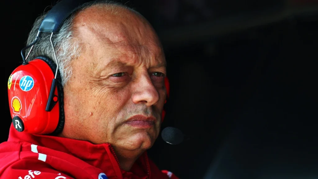 Fred Vasseur downplayed the McLaren clash