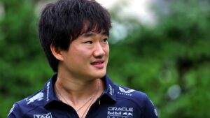 Yuki Tsunoda is battling to retain his Red Bull seat