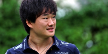 Yuki Tsunoda is battling to retain his Red Bull seat