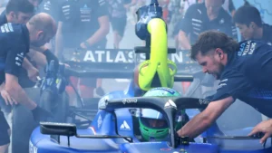 Alex Albon's practice for the F1 Singapore GP was severely compromised after a brake fire in FP1