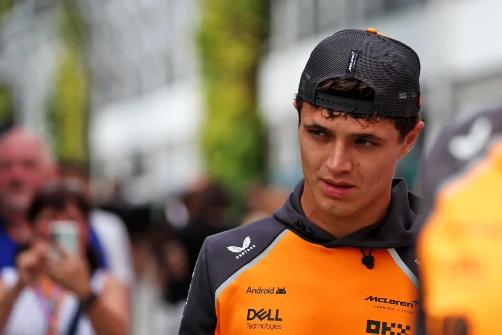 Lando Norris was disappointed with his own performance in Singapore