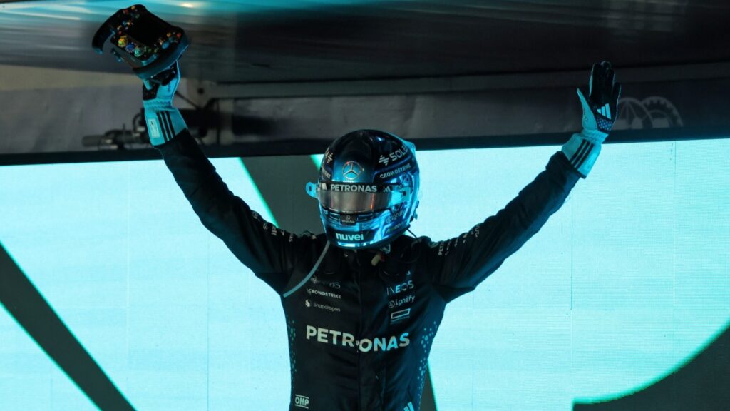 George Russell won the Singapore GP for the first time