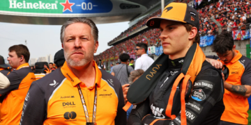 Zak Brown has denied he wasn't involved in signing Oscar Piastri