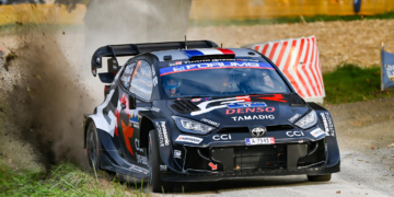 Sebastien Ogier leads Central European Rally by slender six-tenths