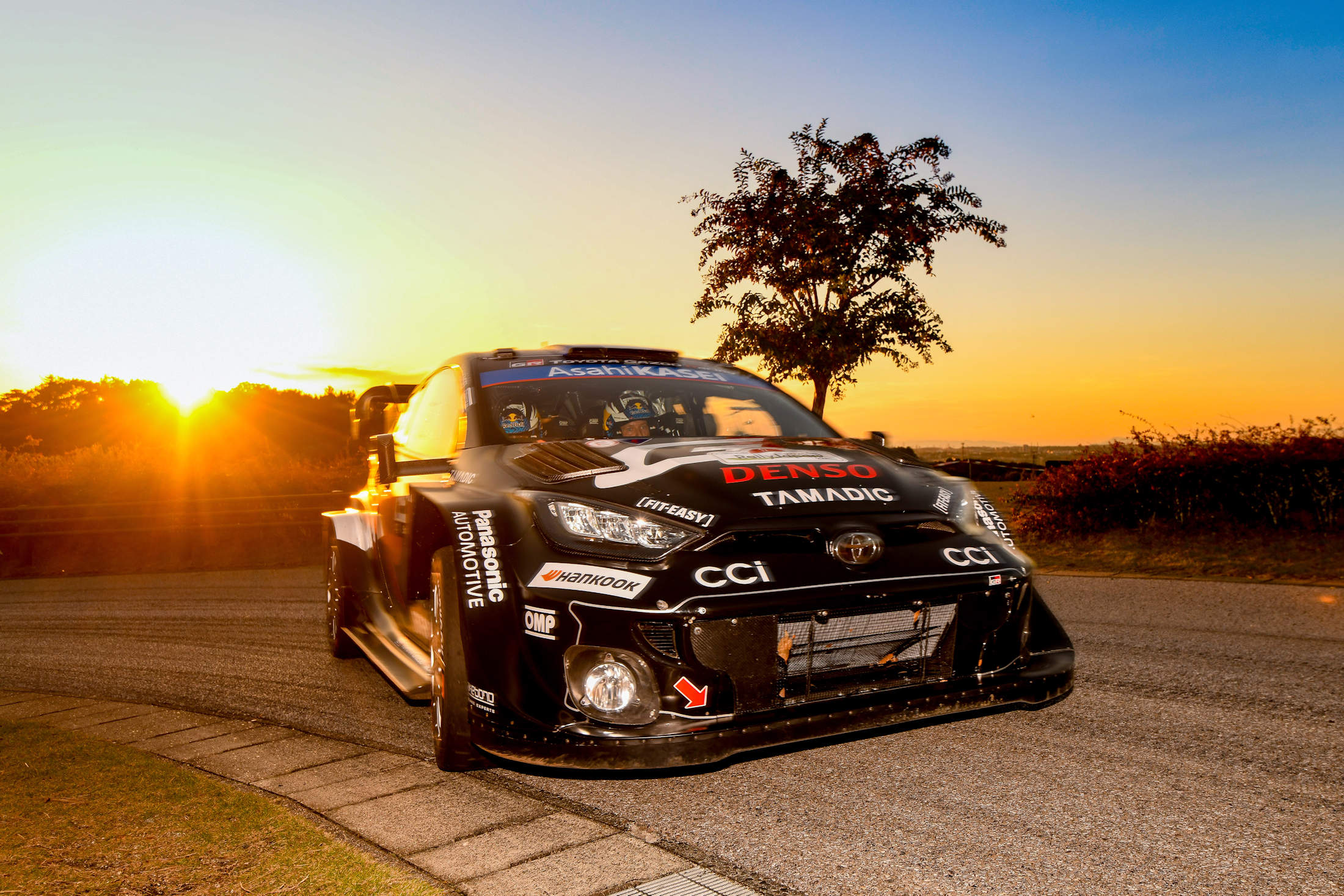 Sebastien Ogier heads Toyota 1-2-3