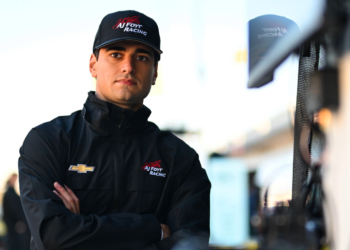 Collet first tested with AJ Foyt Racing earlier this month. Photo: IndyCar - James Black