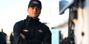 Collet first tested with AJ Foyt Racing earlier this month. Photo: IndyCar - James Black