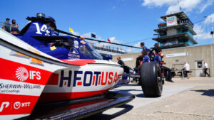 The patriotic livery has quickly become a staple of the Indianapolis 500. Photo: Kevin Dejewski