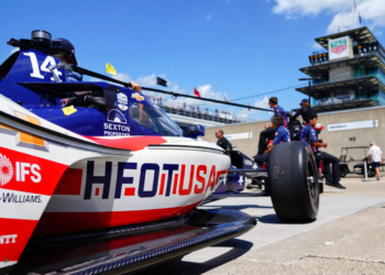 The patriotic livery has quickly become a staple of the Indianapolis 500. Photo: Kevin Dejewski