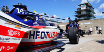 The patriotic livery has quickly become a staple of the Indianapolis 500. Photo: Kevin Dejewski