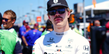 Foster earned an extension to his contract after completing his rookie IndyCar season. Photo: Kevin Dejewski