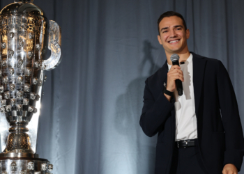 Palou won hiss first Indianapolis 500 this past May. Photo: IndyCar