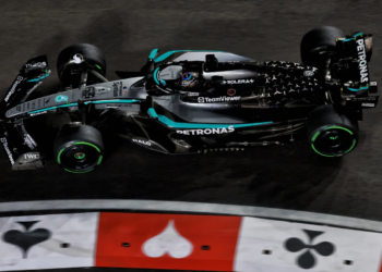 George Russell rued a steering issue costing him pole in Las Vegas