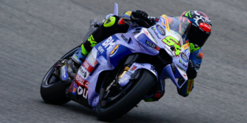 Fermin Aldeguer tops the timesheets in mixed final Portimao MotoGP practice