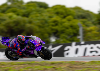 Jack Miller tops the timesheets in mixed opening Valencia MotoGP practice