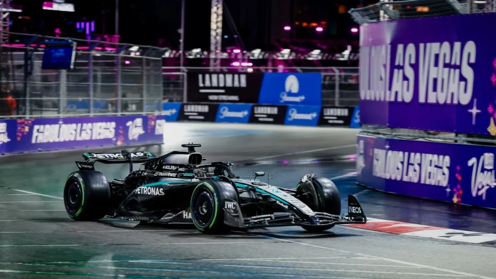 George Russell had been quickest in qualifying up until Q3