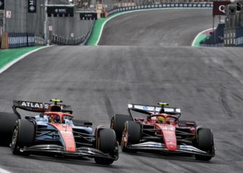 Carlos Sainz's Brazilian Grand Prix was derailed by early collision with Hamilton