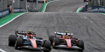 Carlos Sainz's Brazilian Grand Prix was derailed by early collision with Hamilton