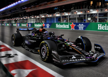 Alex Albon had no radio communication in the Las Vegas GP