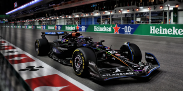 Alex Albon had no radio communication in the Las Vegas GP