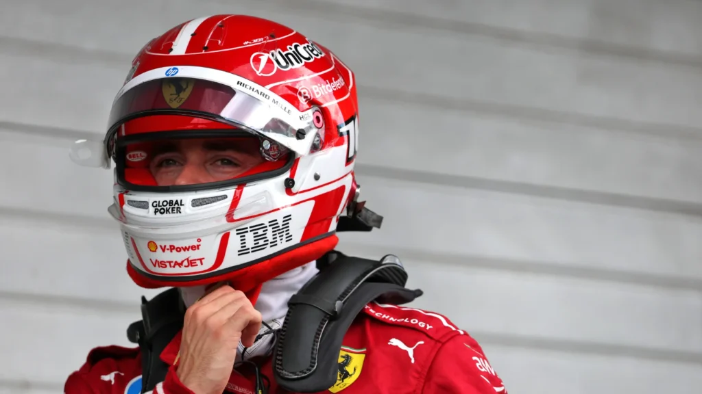 Charles Leclerc will line-up third at Interlagos