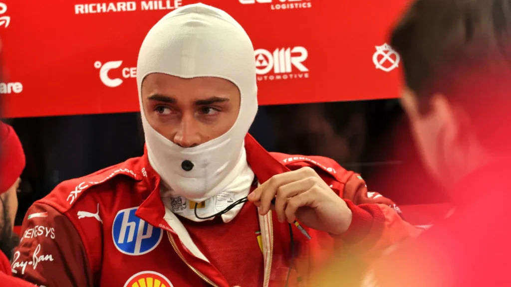 Charles Leclerc said he "left nothing on the table" in Las Vegas