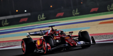 Charles Leclerc laboured to 10th place in qualifying for the Qatar GP