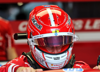 Charles Leclerc has seen positives to Ferrari's torrid 2025